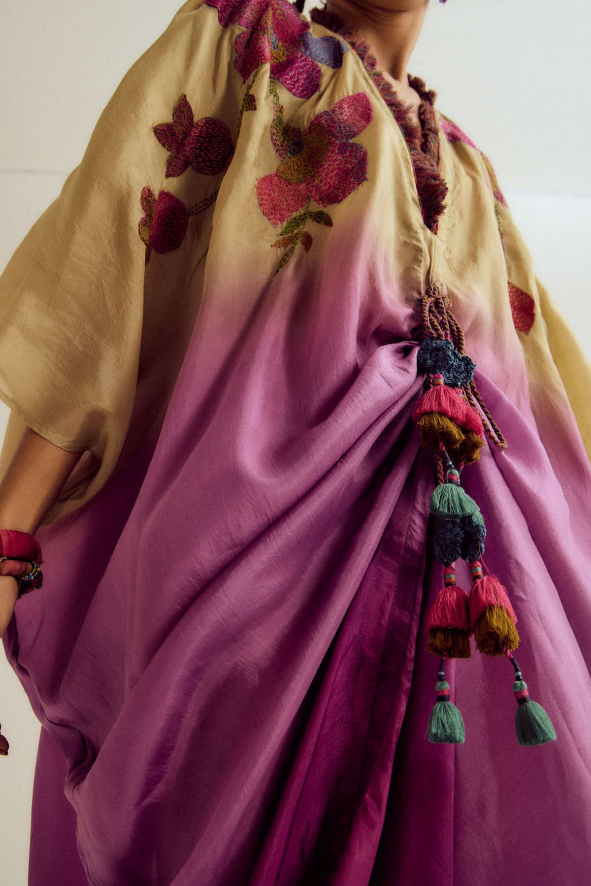 Cherry Blossom Kaftan