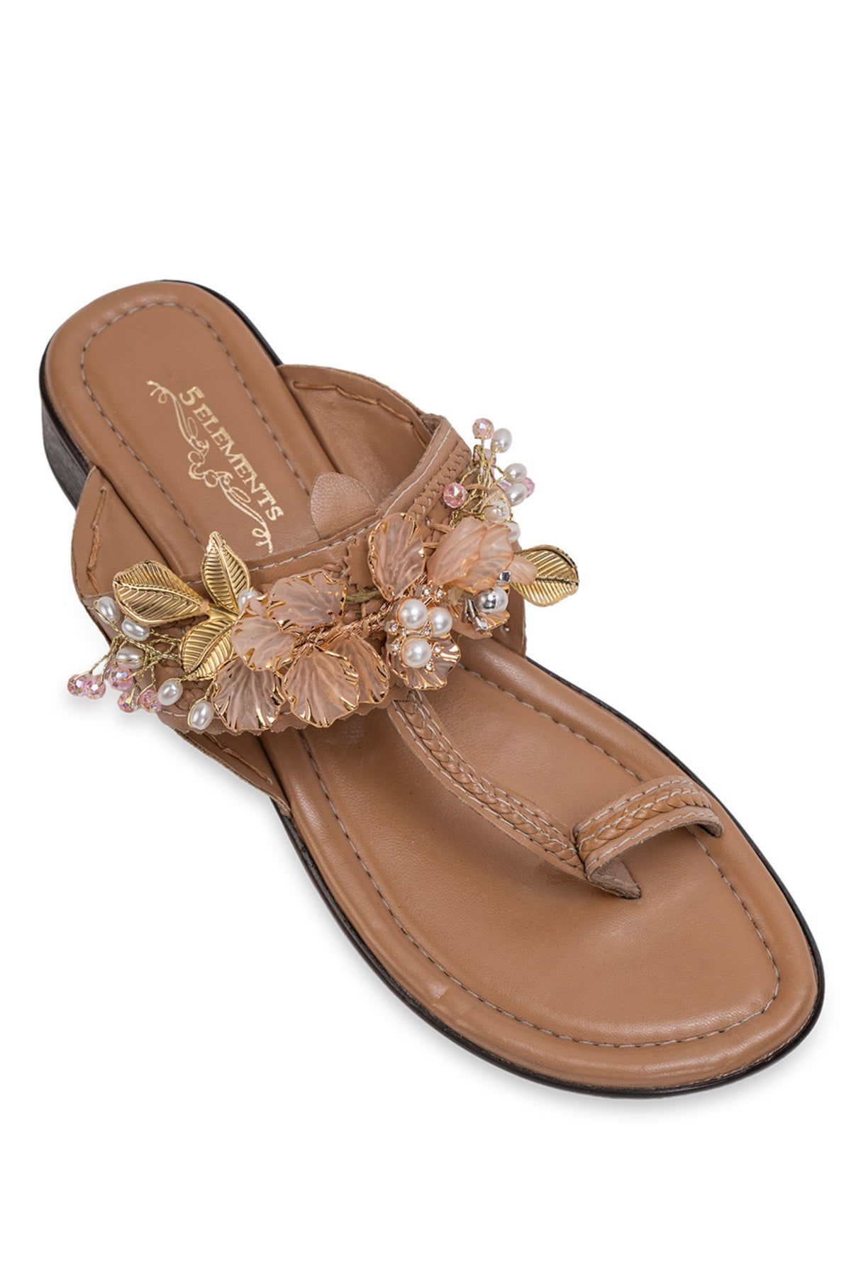Noorza Beige Kolhapuri