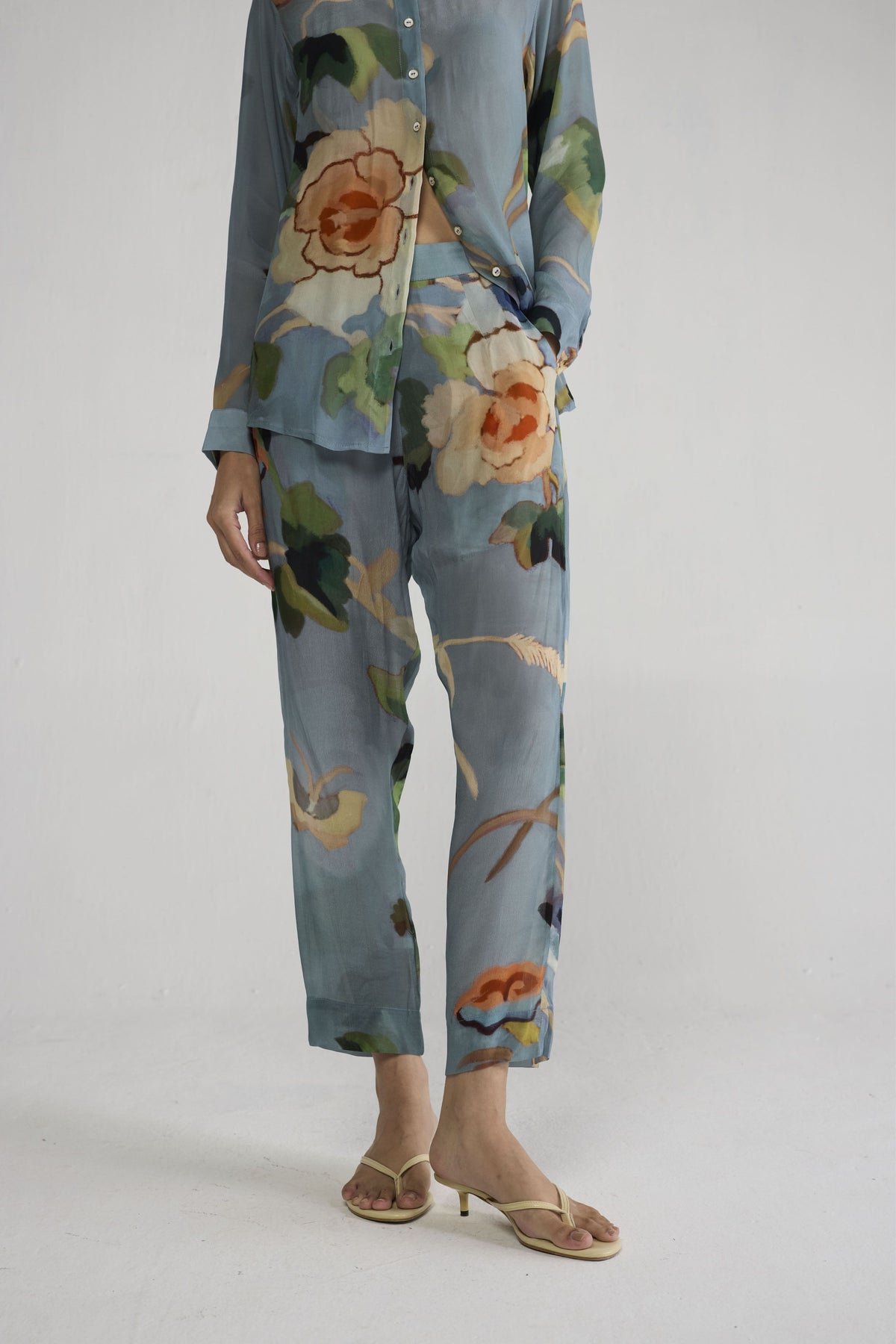 Asagao Crepe Co-Ord Set