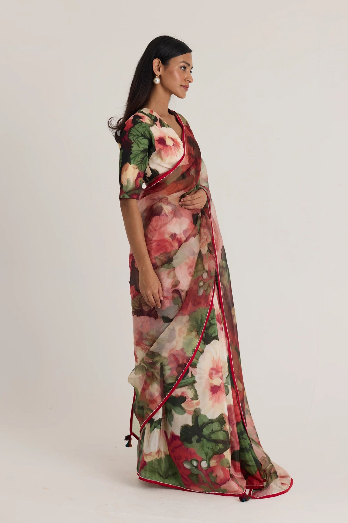 Scarlett Silk Organza Saree