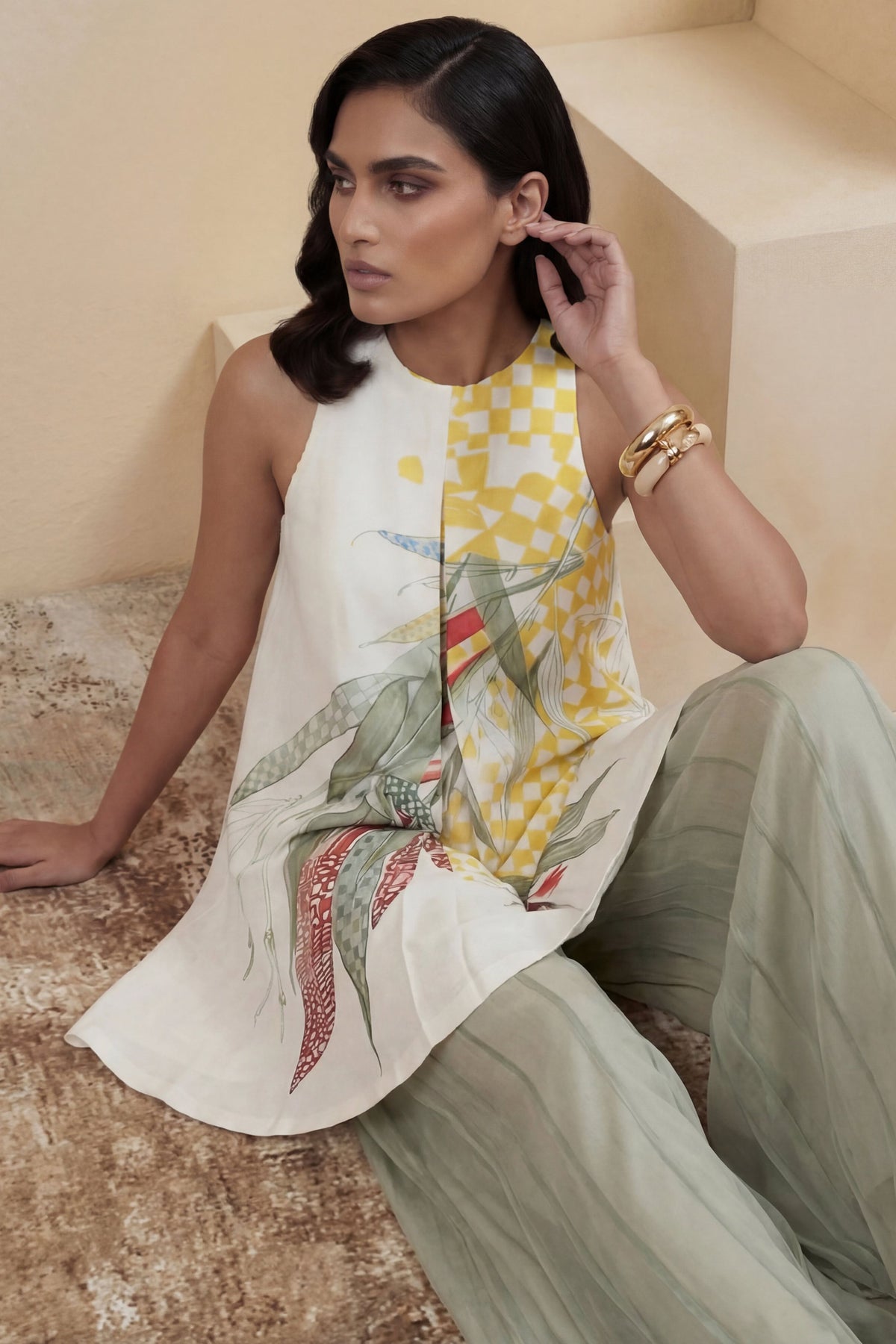 Bamboo Lattice Dress