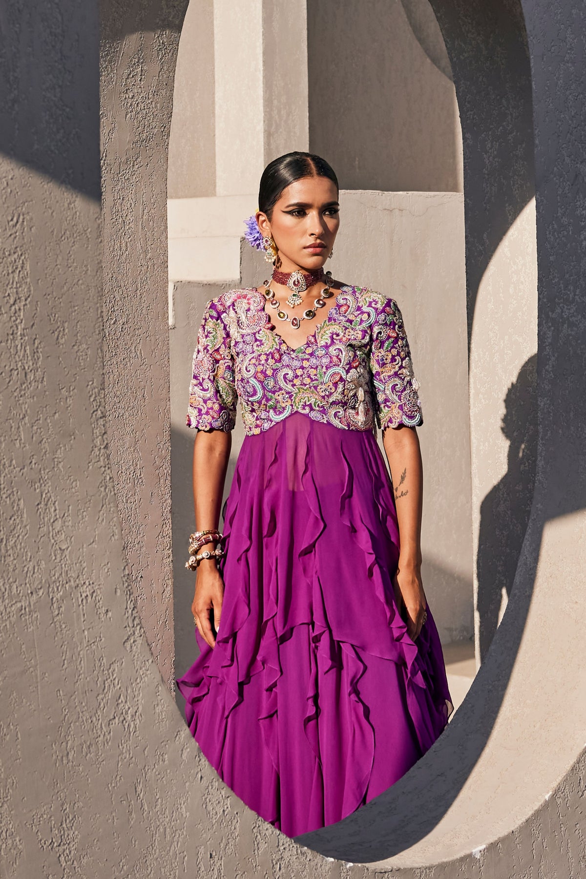 Vayuna Lehenga Set