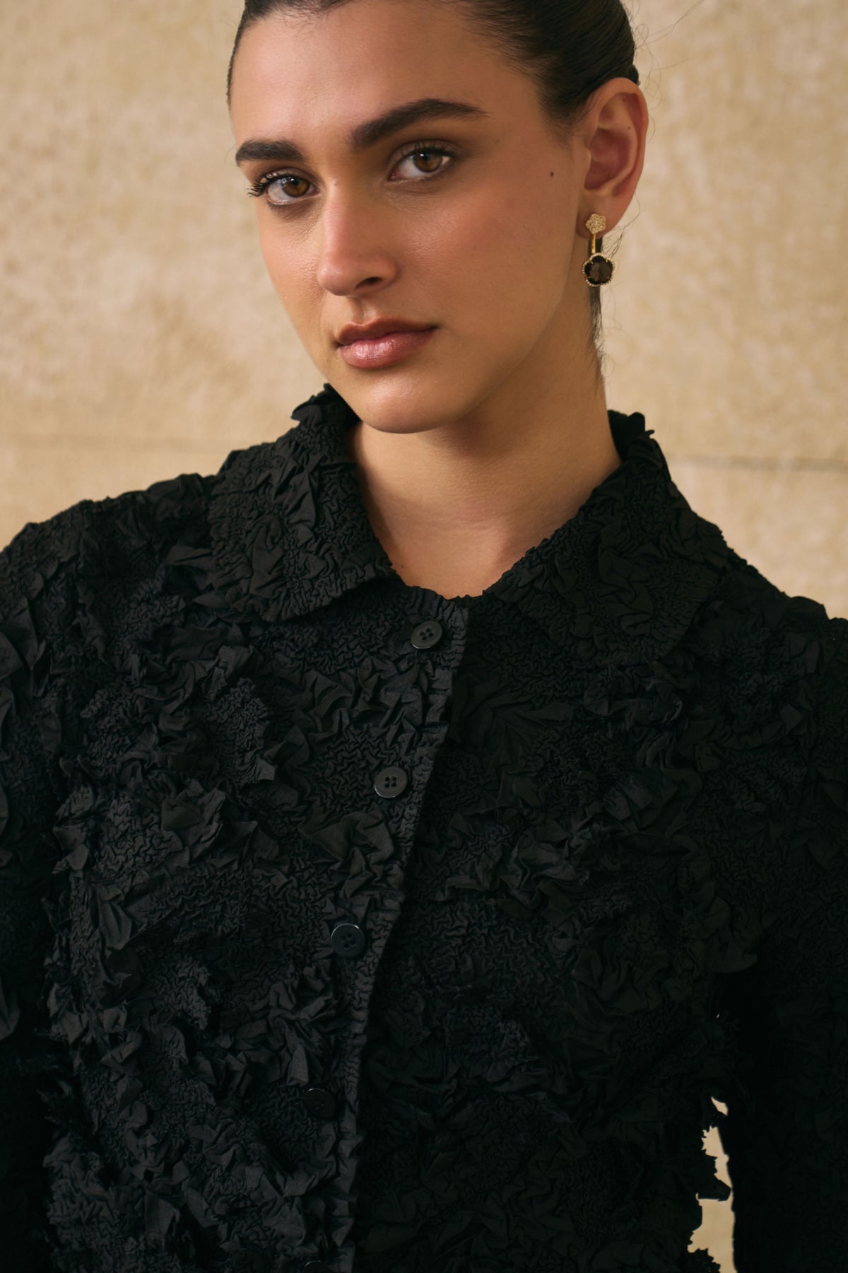 Black Elsara Top