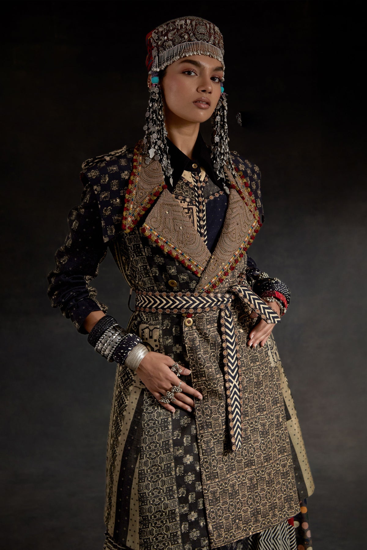 Hina Trench Coat Set