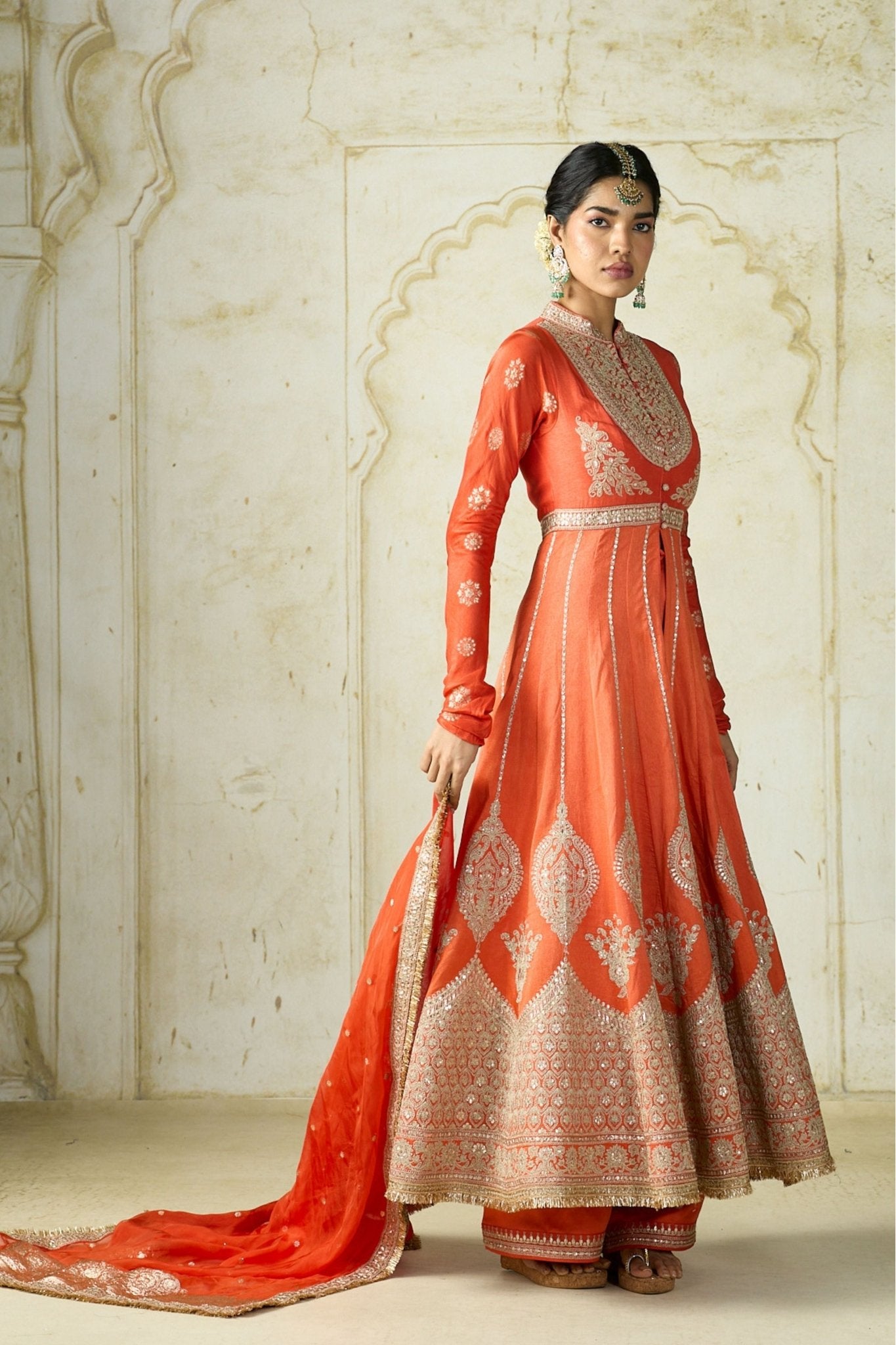 Wajiha Anarkali Set - Gopi Vaid - Elahe