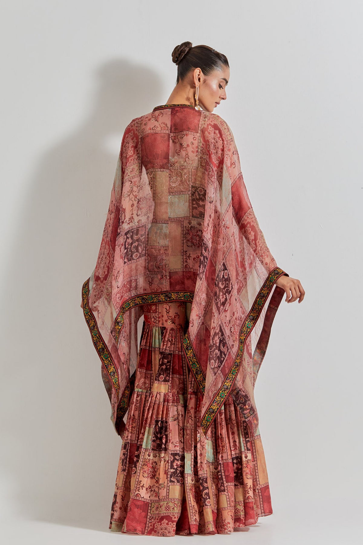 Organza Cape Set
