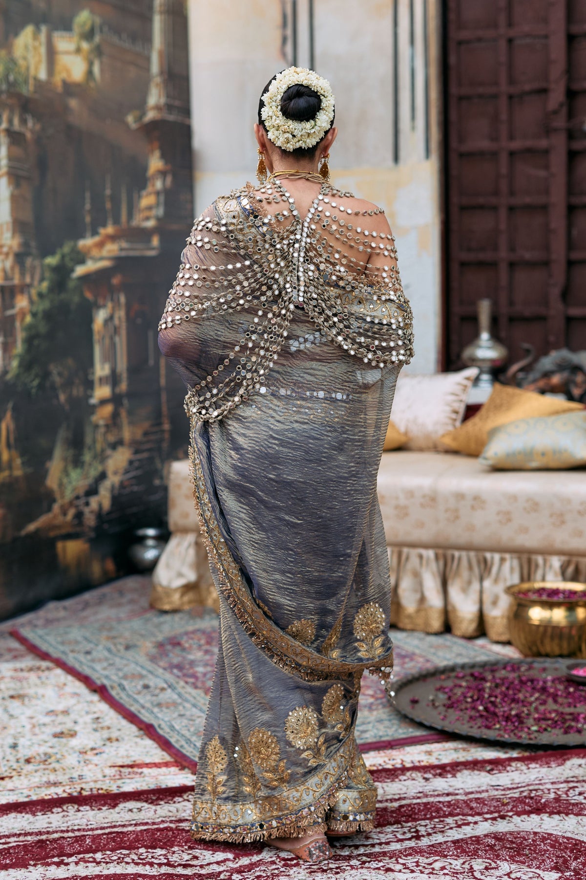 Jaalika Saree Set