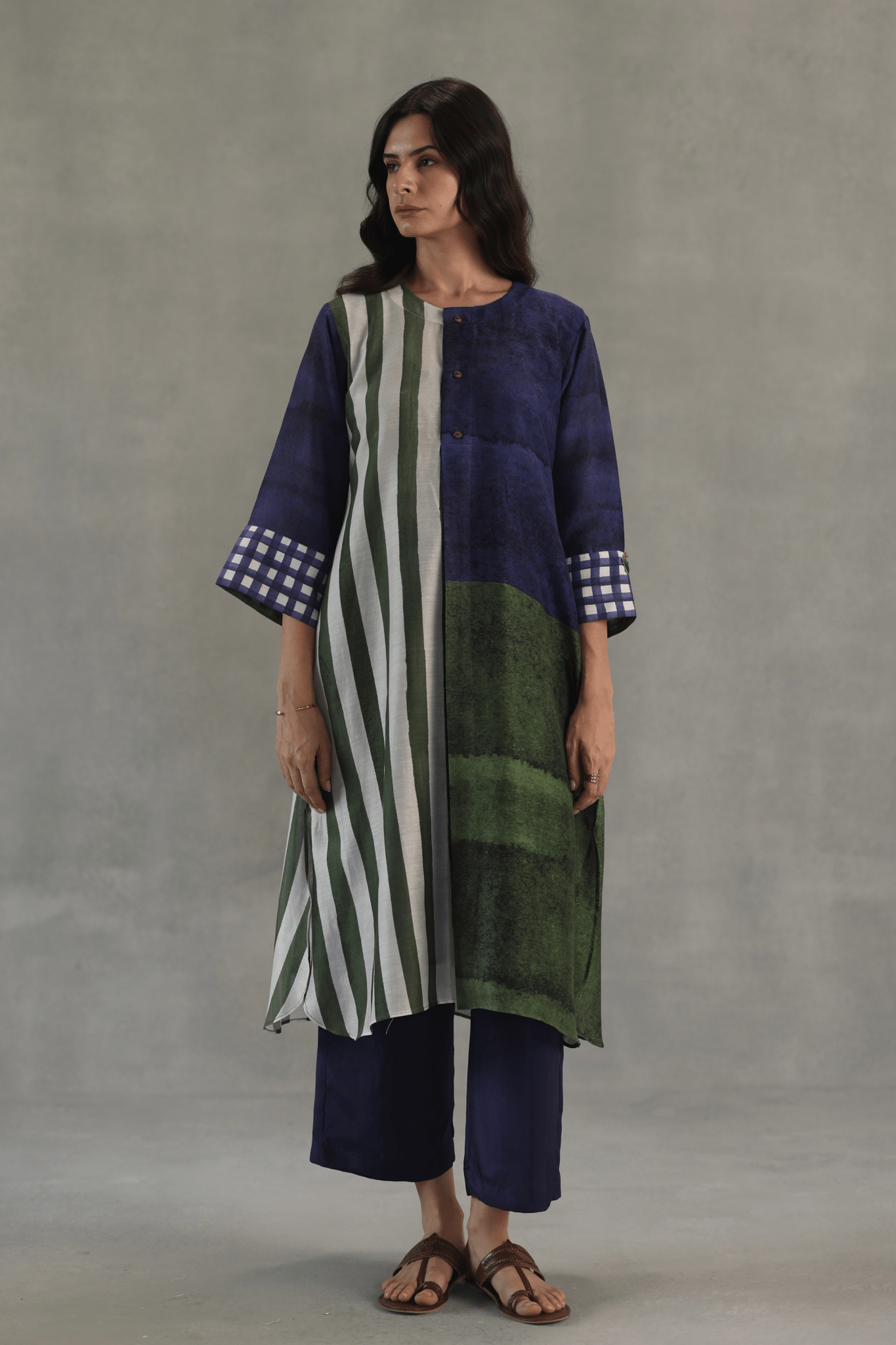 Amour Kurta Set - Roza Pret - Elahe