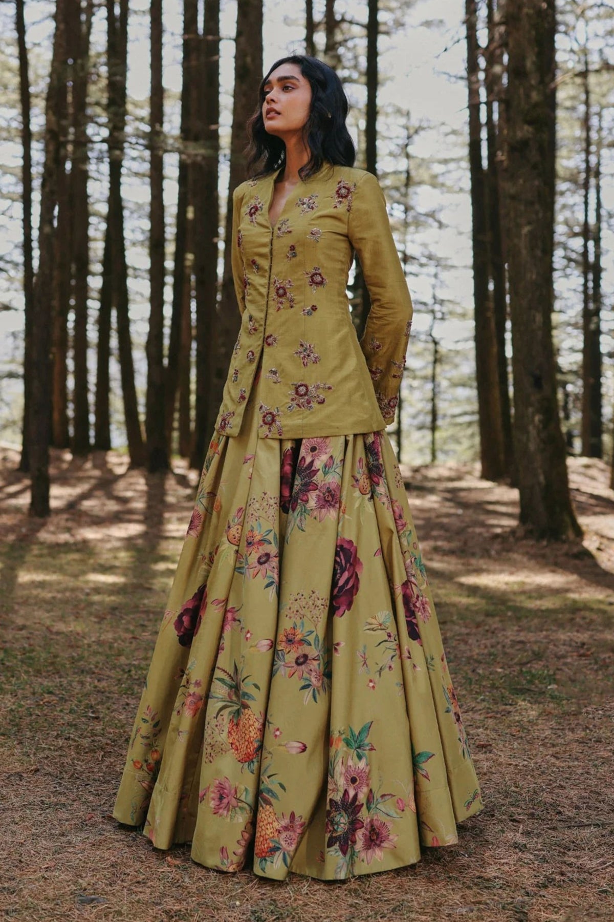 Moss Garden Lehenga Set