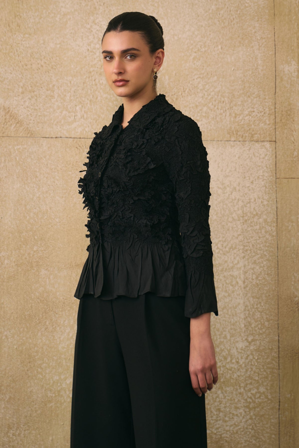 Black Elsara Top
