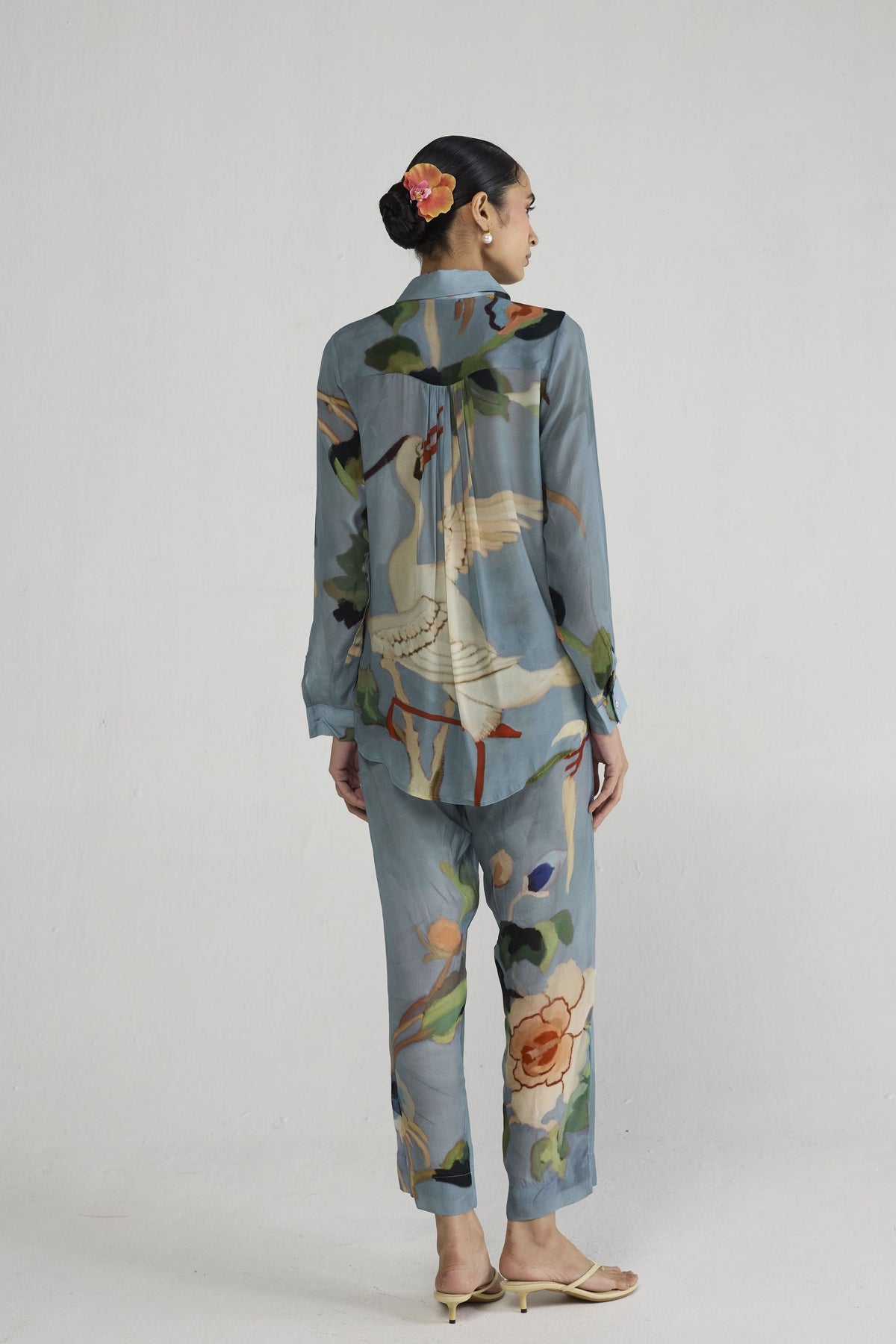 Asagao Crepe Co-Ord Set