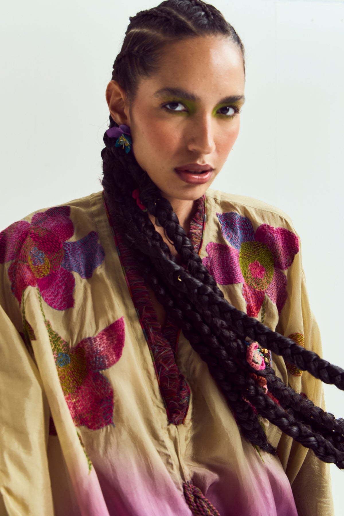 Cherry Blossom Kaftan