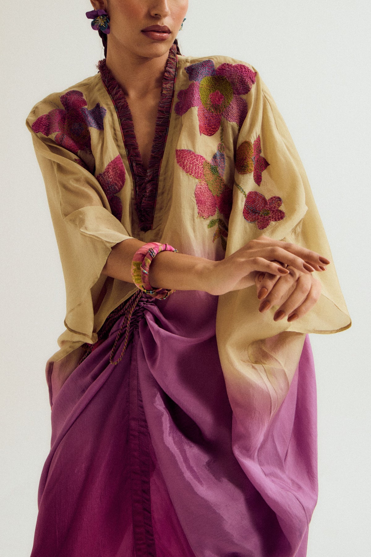 Cherry Blossom Kaftan
