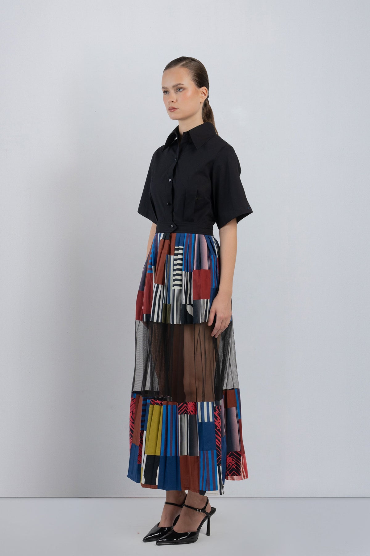 Bloc Mosaic Dress