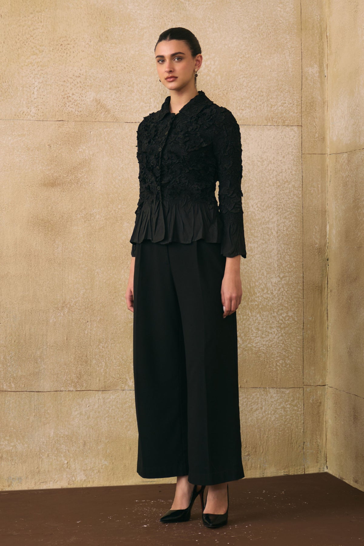 Black Elsara Top