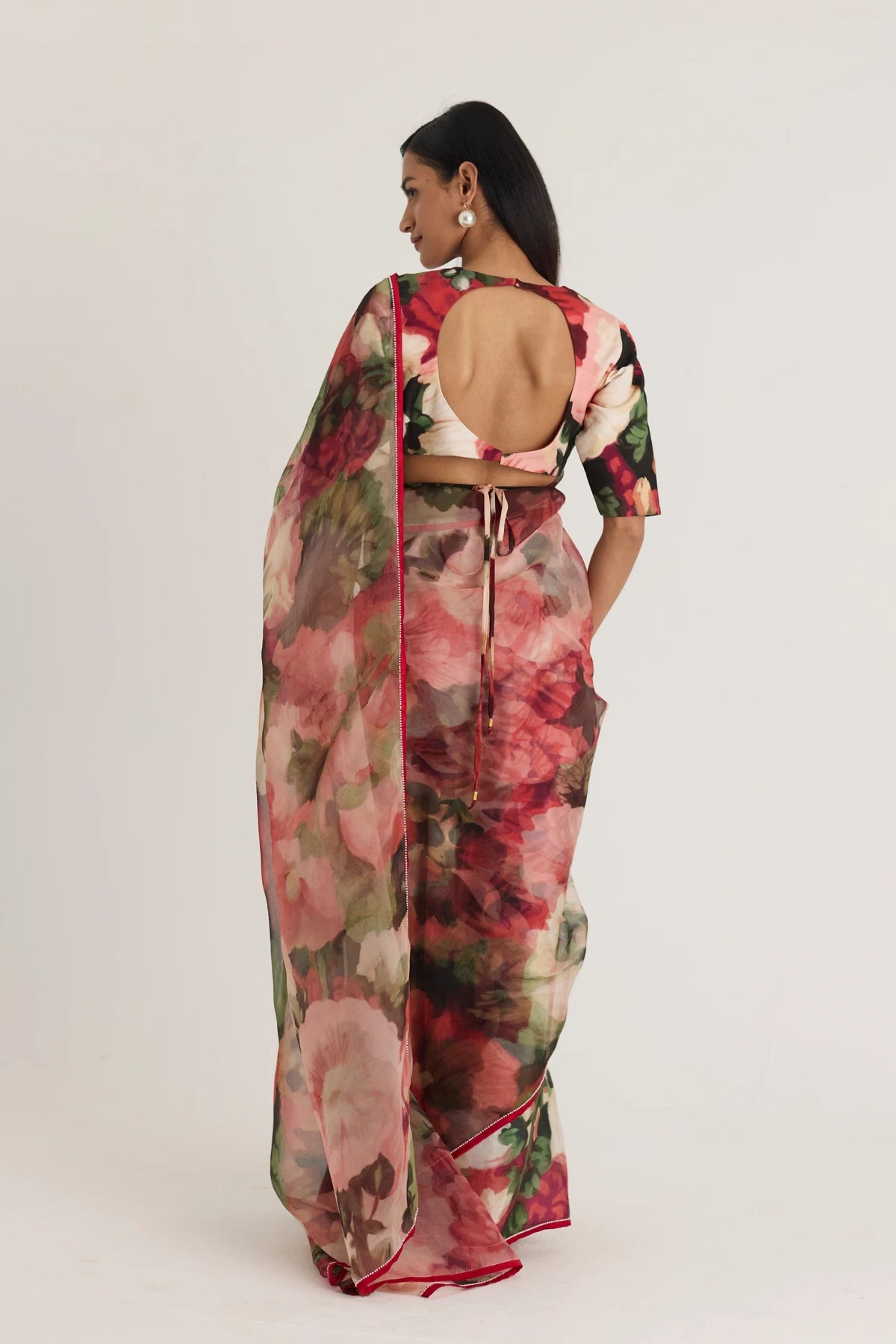 Scarlett Silk Organza Saree
