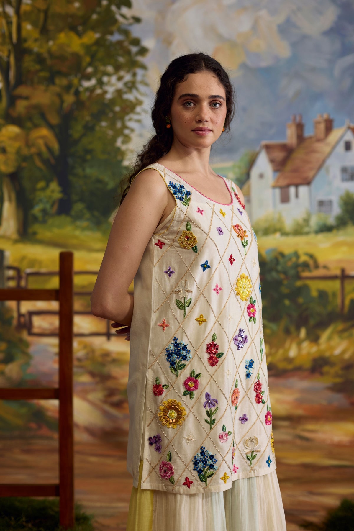 Lumina Floral Kurta
