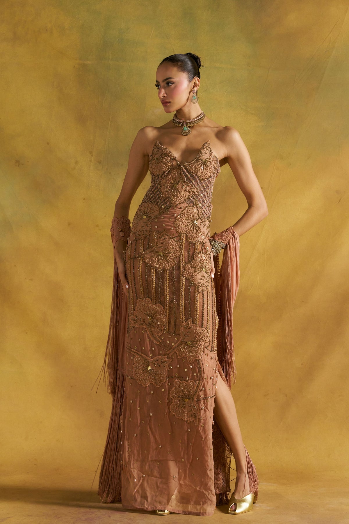 Alley Column Gown