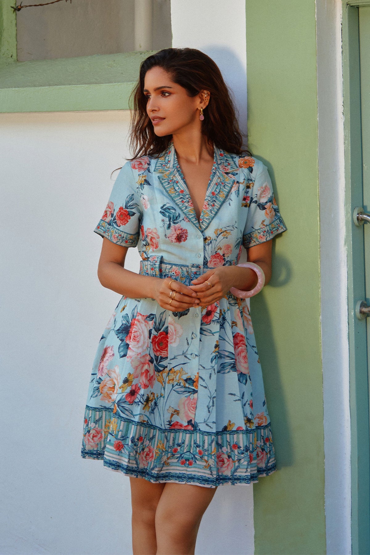Eva Collared Dress