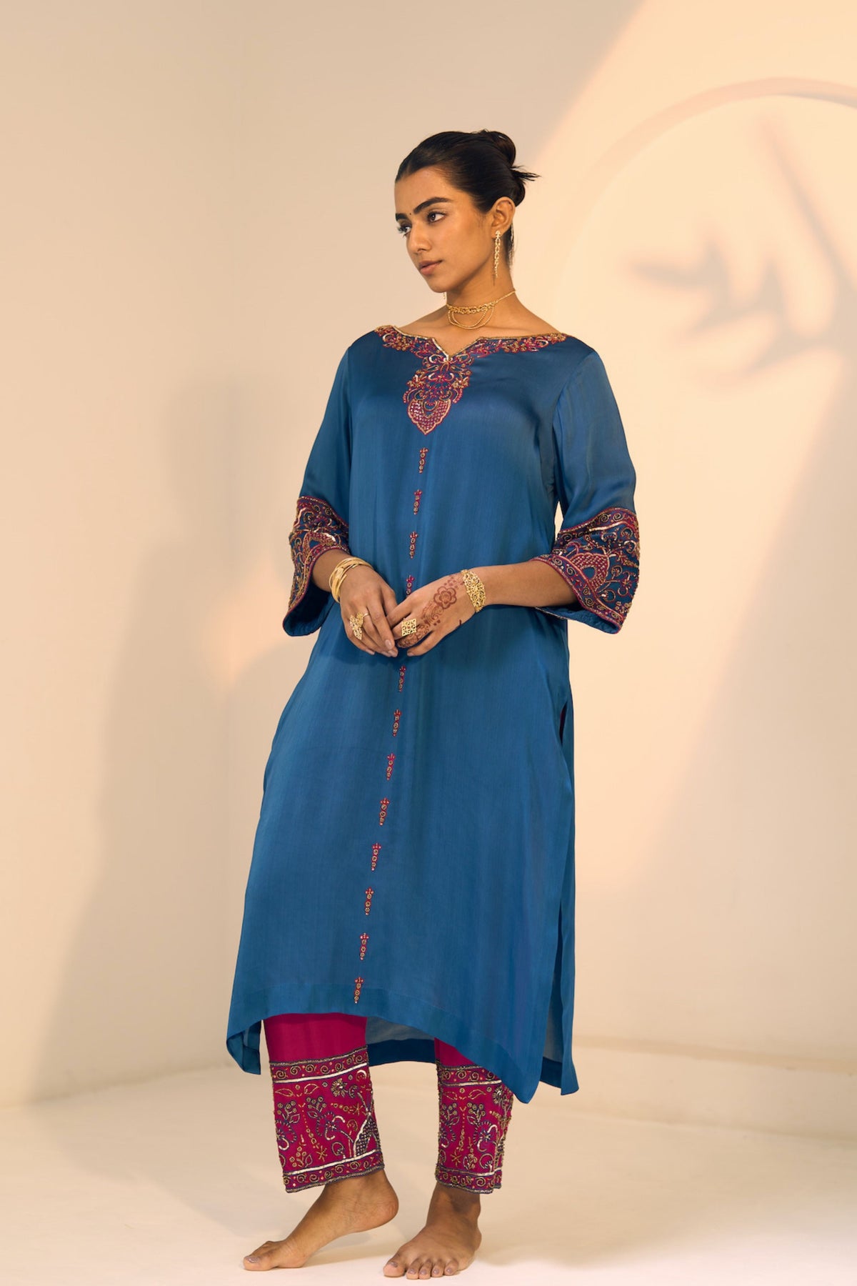 Blue Taara Kurta Set