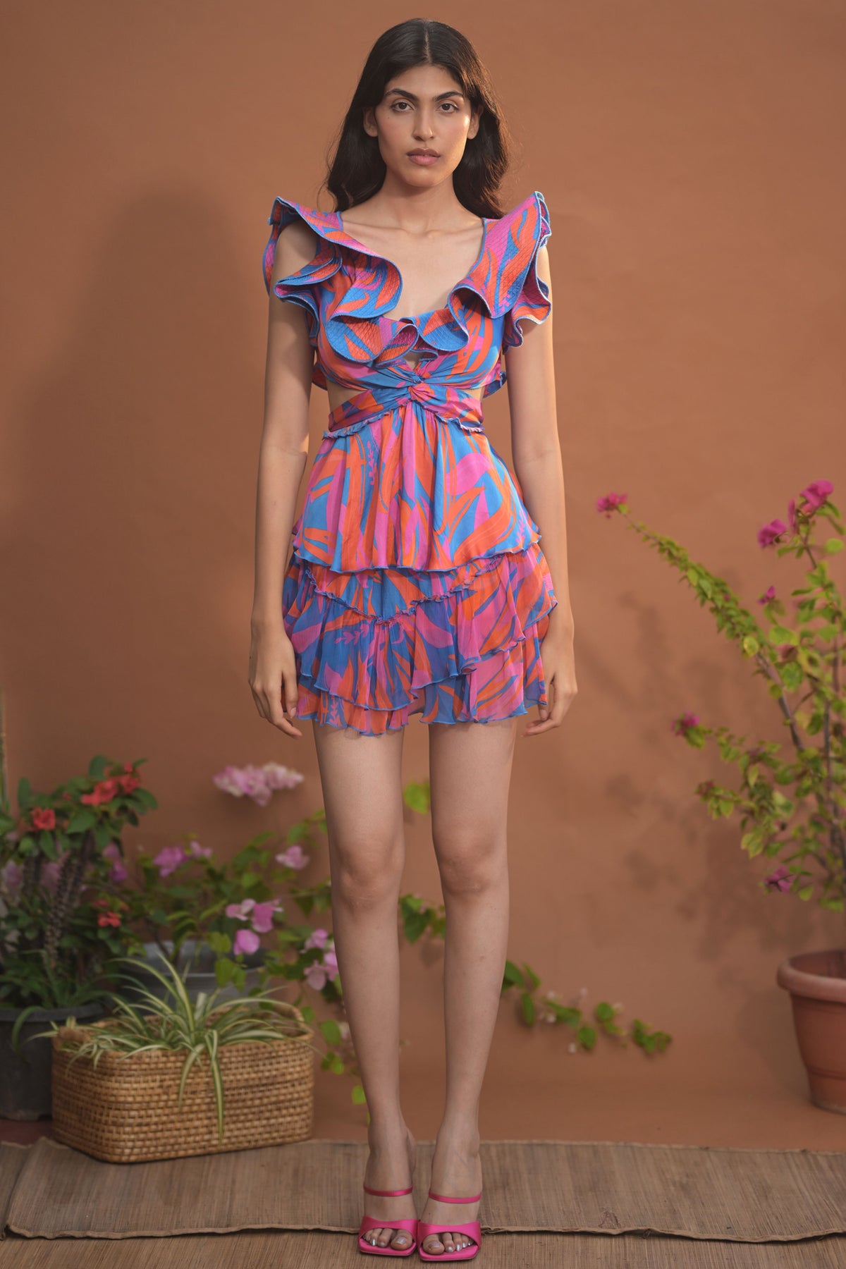Leila Ruffled Skirt