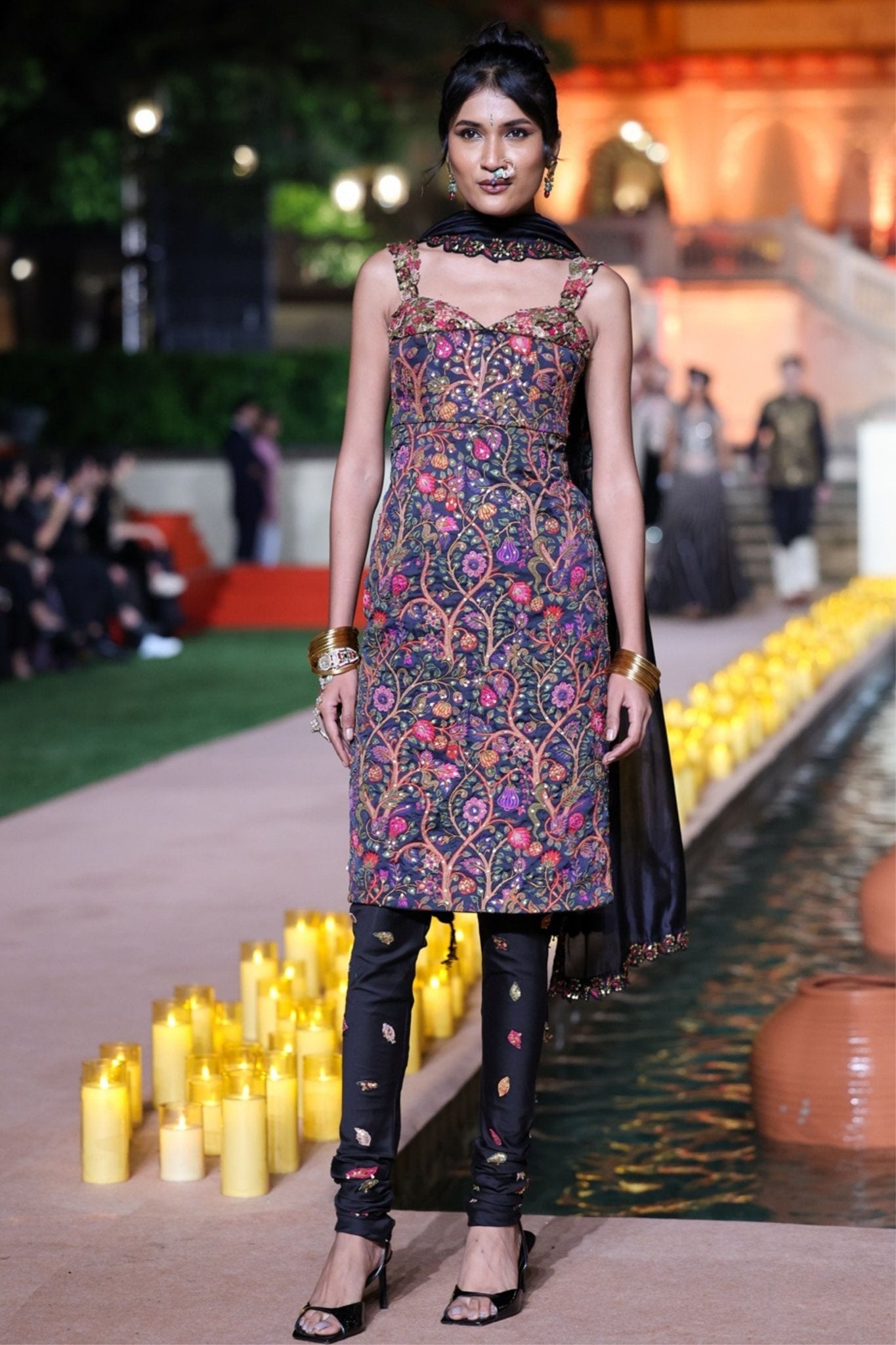 Amer Printed Kurta Set - Punit Balana - Elahe