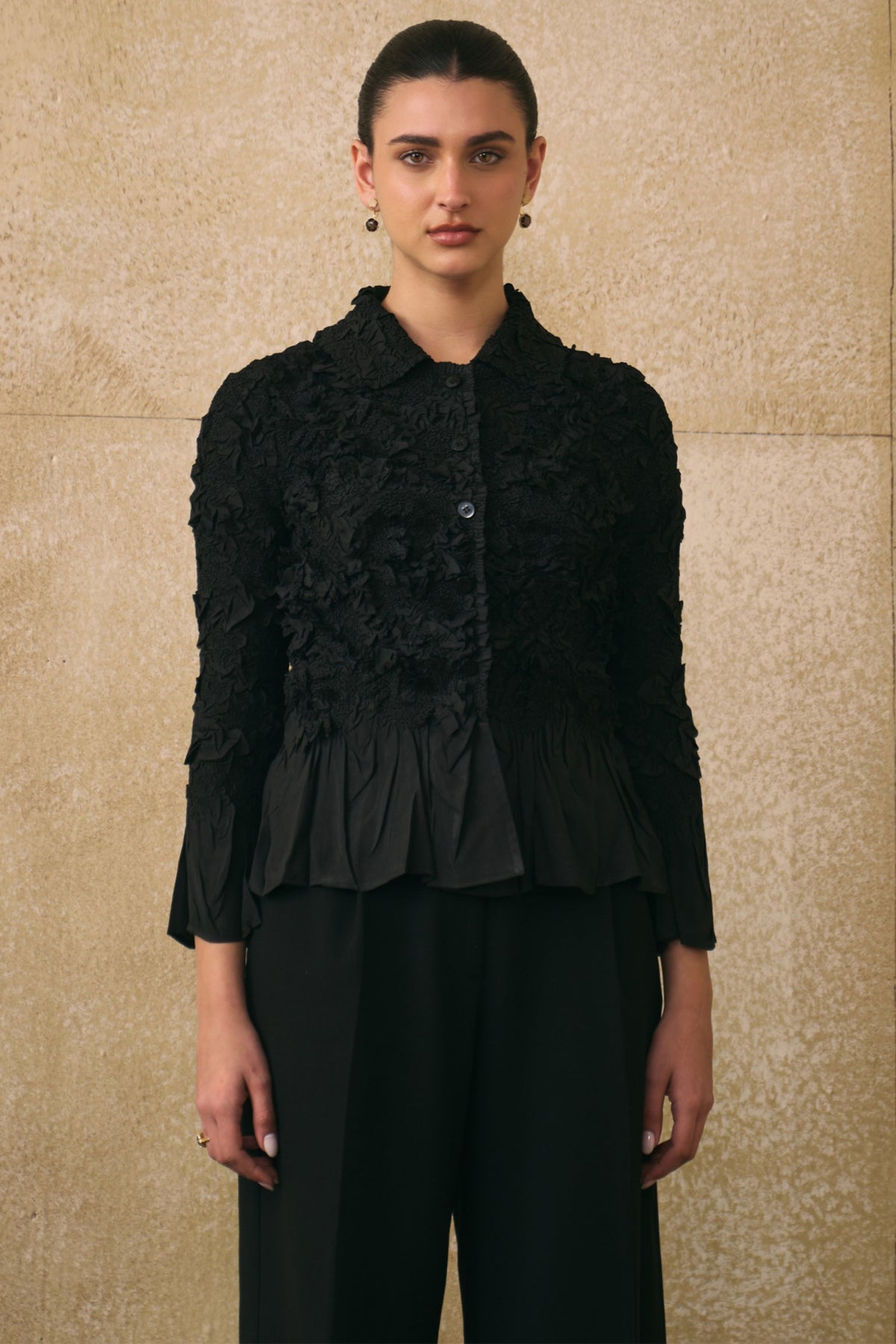 Black Elsara Top