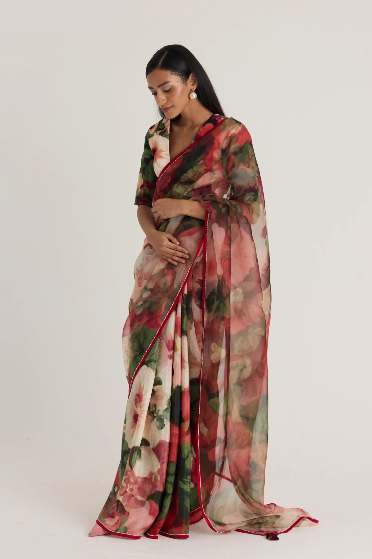 Scarlett Silk Organza Saree