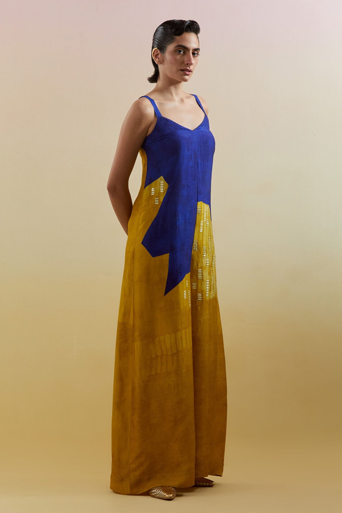 Omen Azure & Amber Jumpsuit