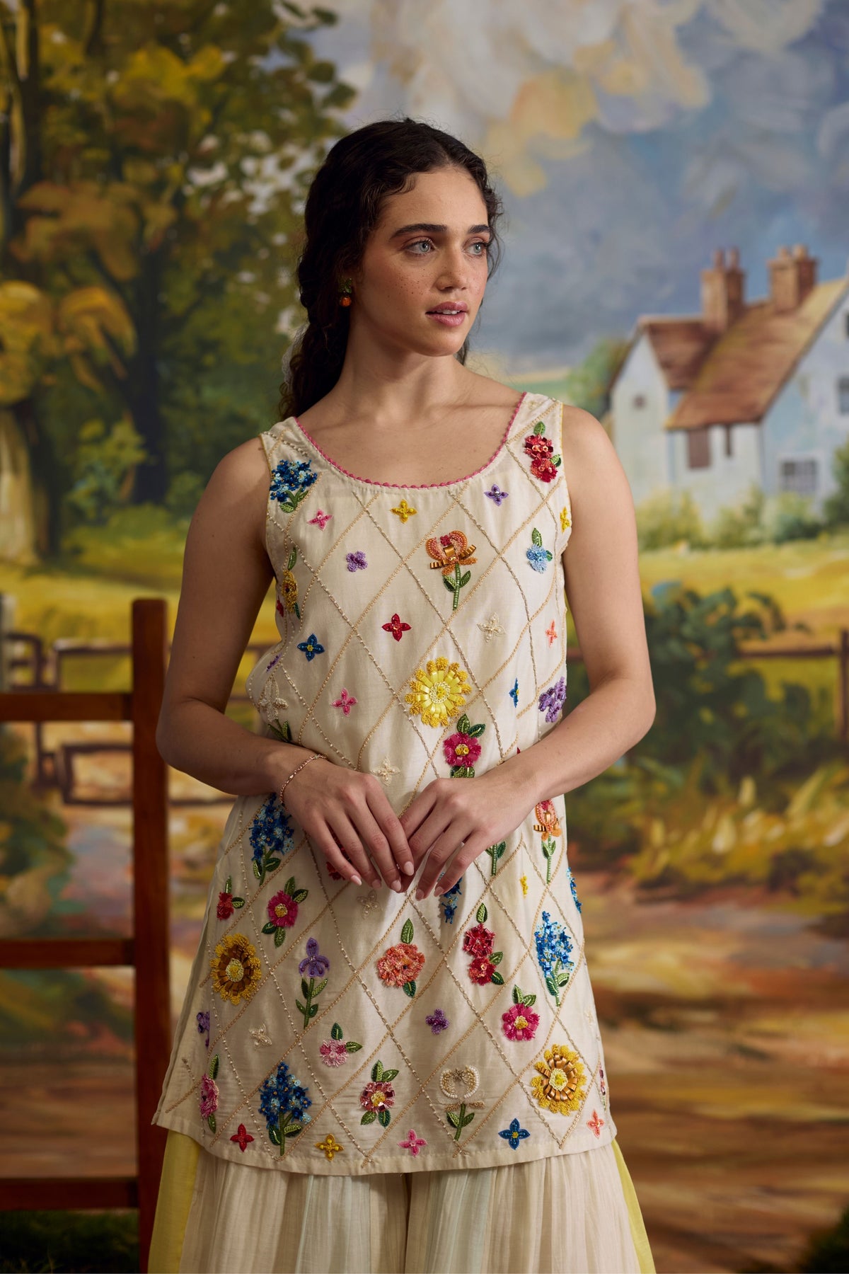 Lumina Floral Kurta