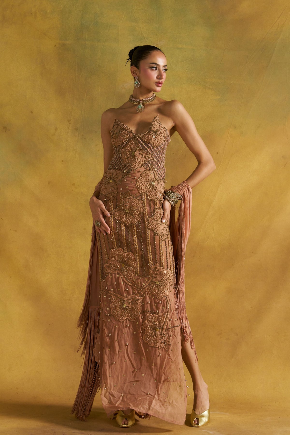 Alley Column Gown