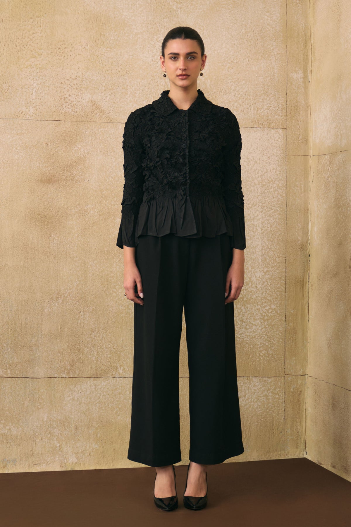 Black Elsara Top