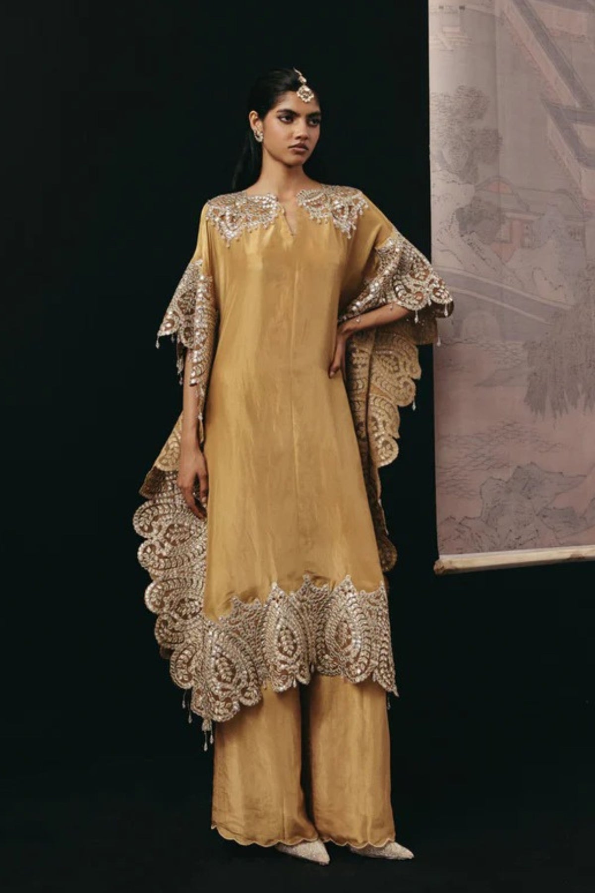 Golden Scallop Palazzos