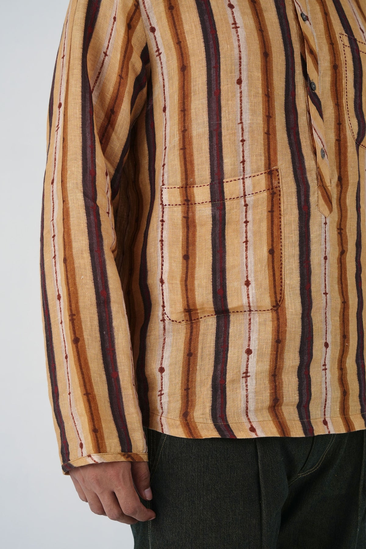 Zen Collarless Shirt