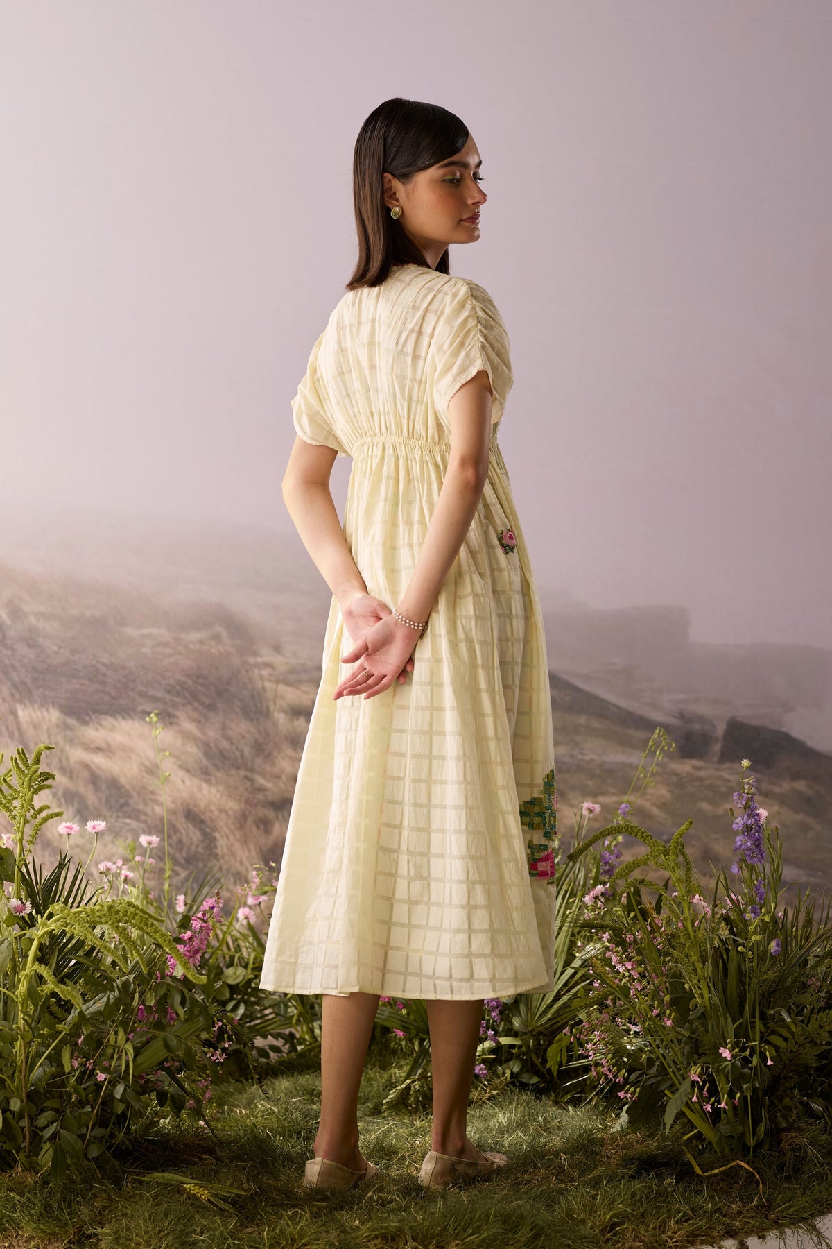 Moonlight Floral Dress