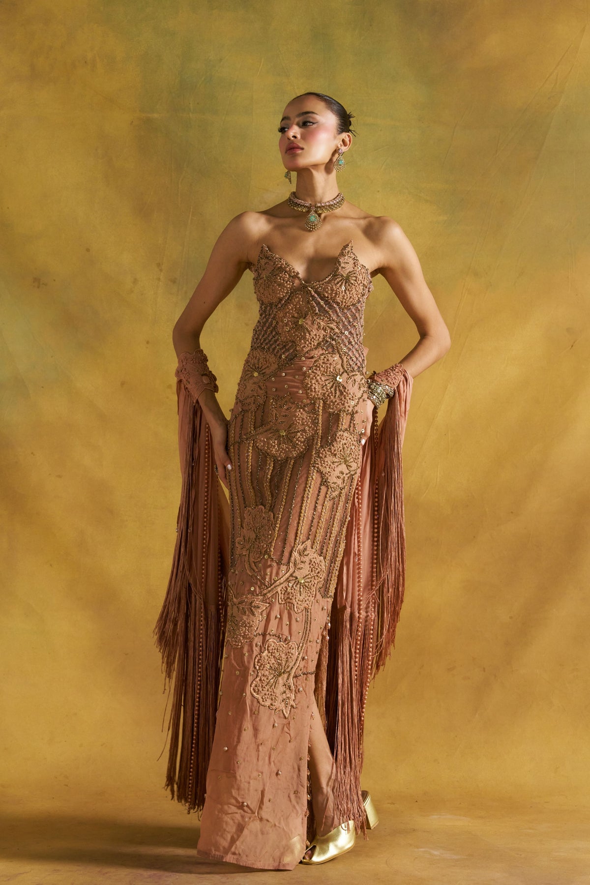 Alley Column Gown