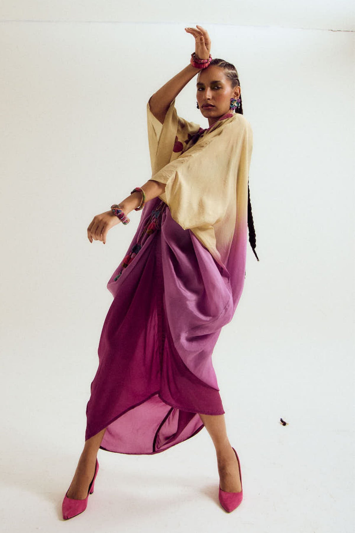 Cherry Blossom Kaftan