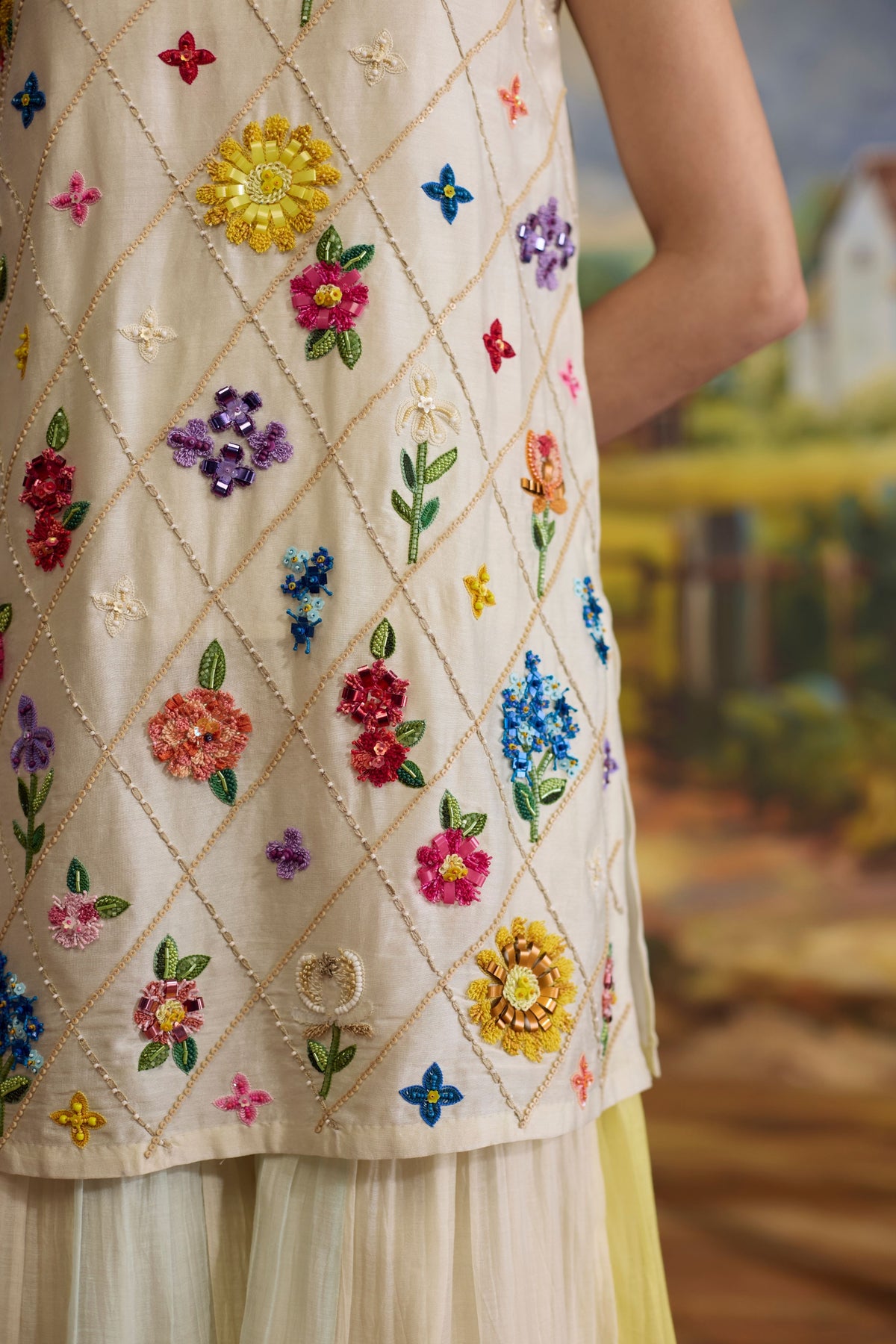 Lumina Floral Kurta