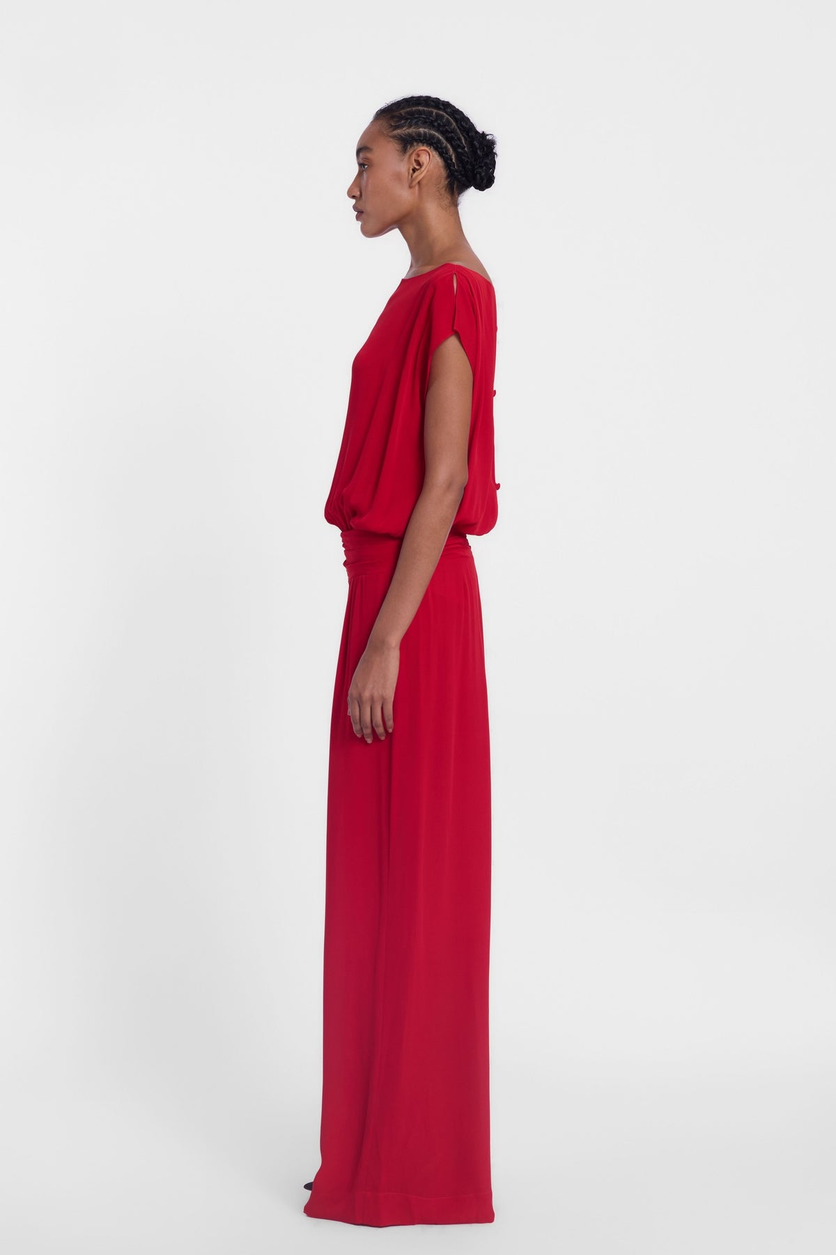 Boat Neck Jumpsuit