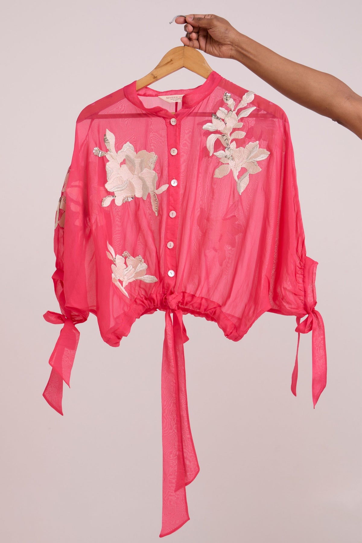 Emery Sheer Bomber Dress
