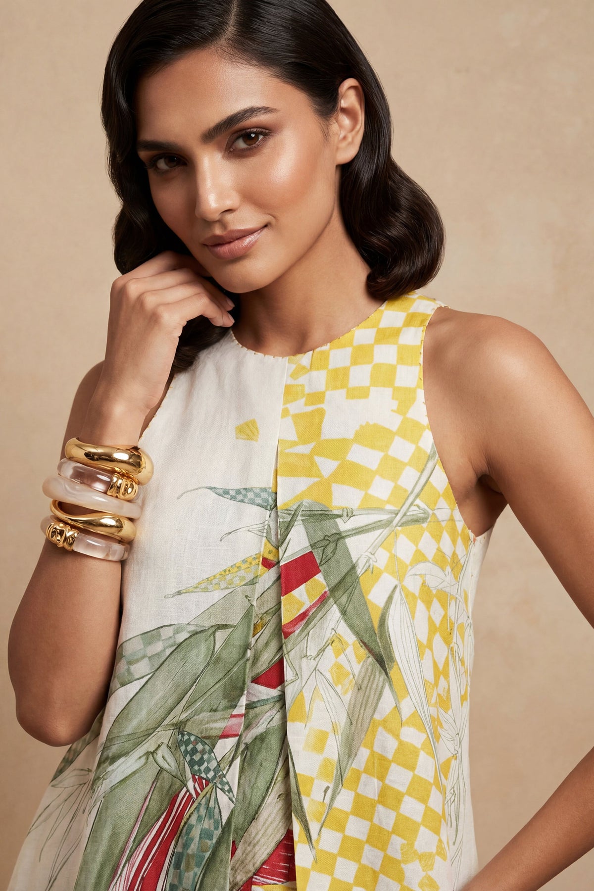Bamboo Lattice Dress