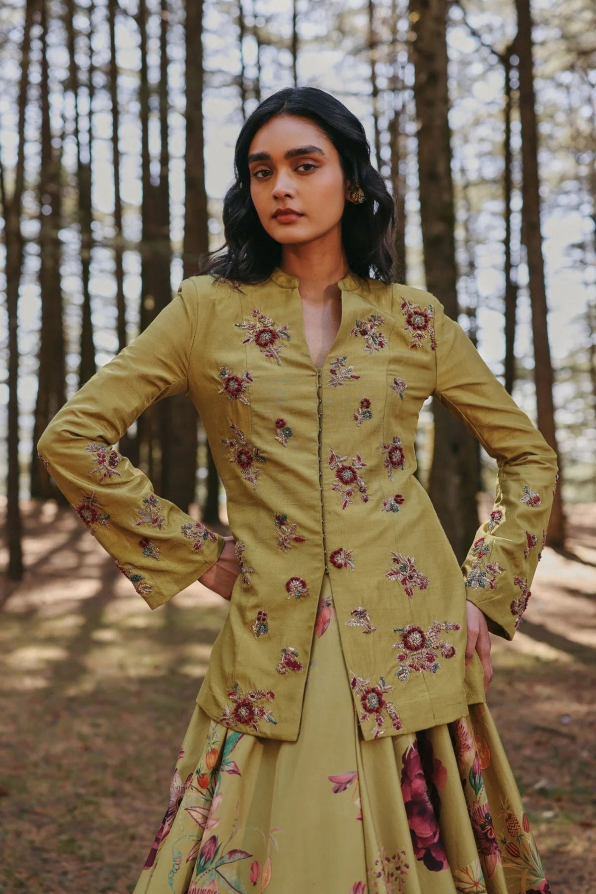 Moss Garden Lehenga Set