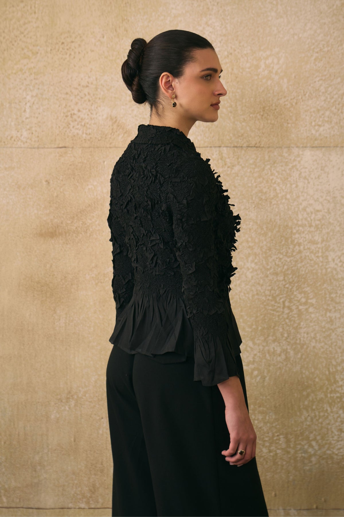 Black Elsara Top