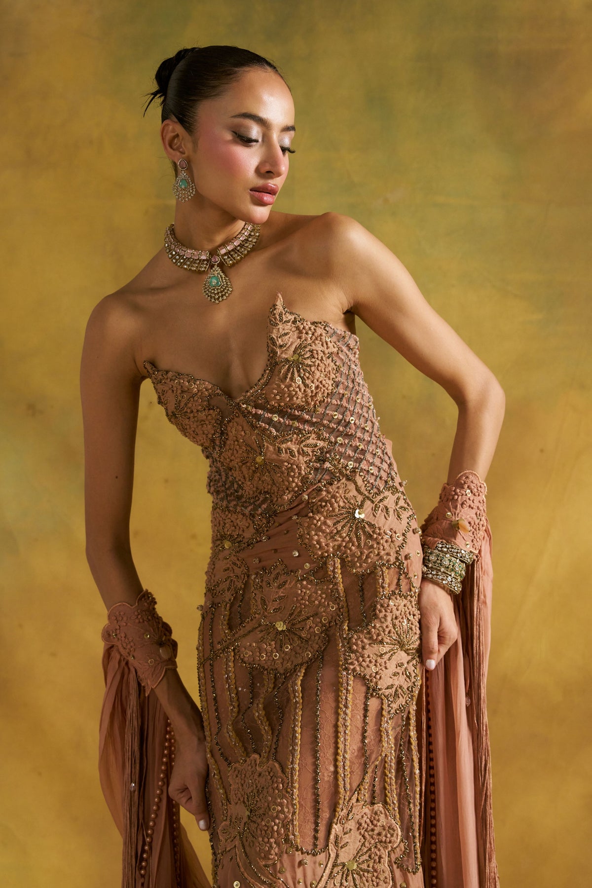 Alley Column Gown