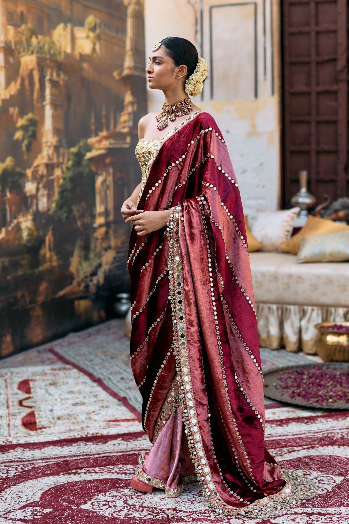 Tulika Saree Set