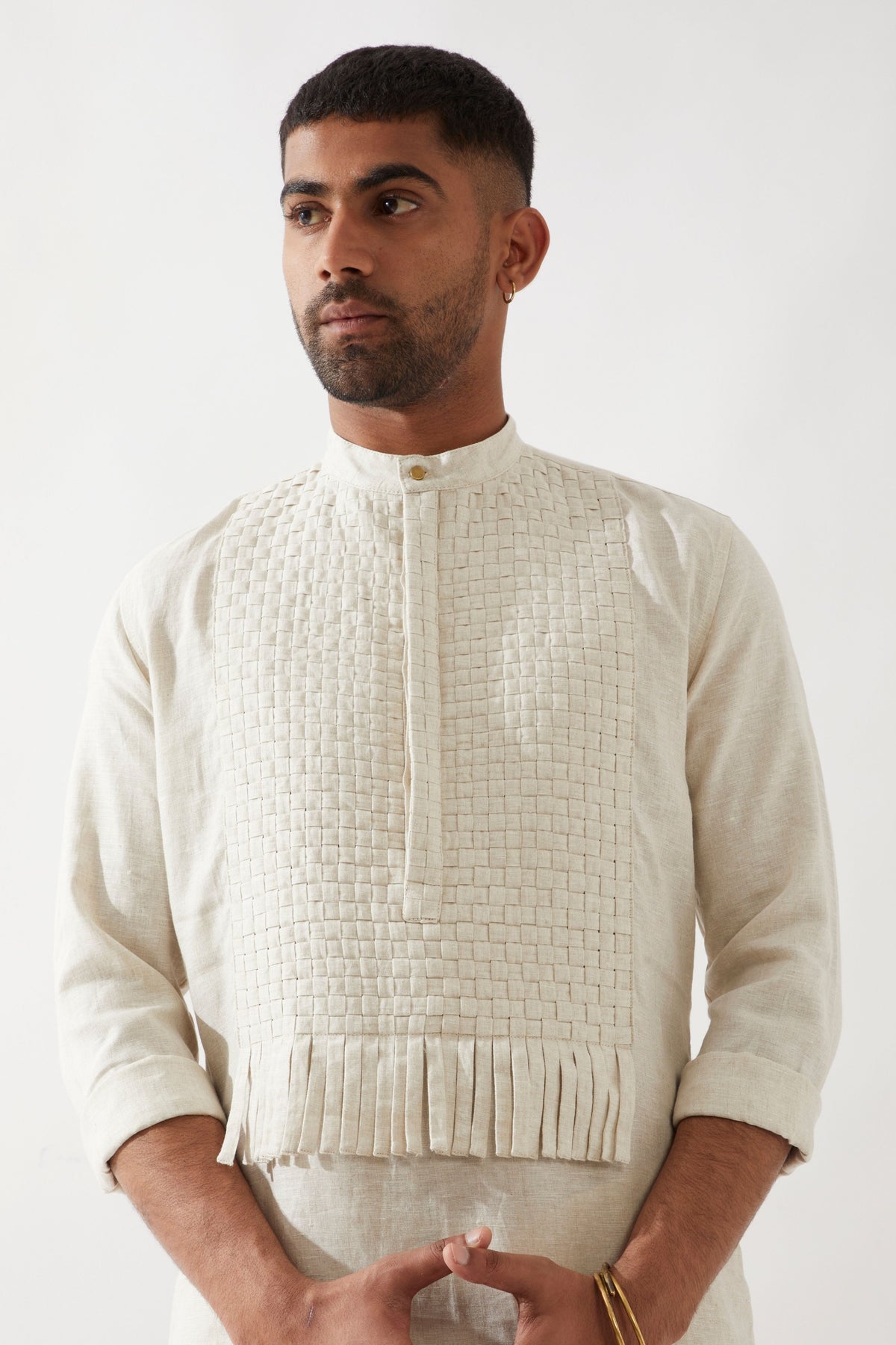 Benjamin Ivory Kurta Set