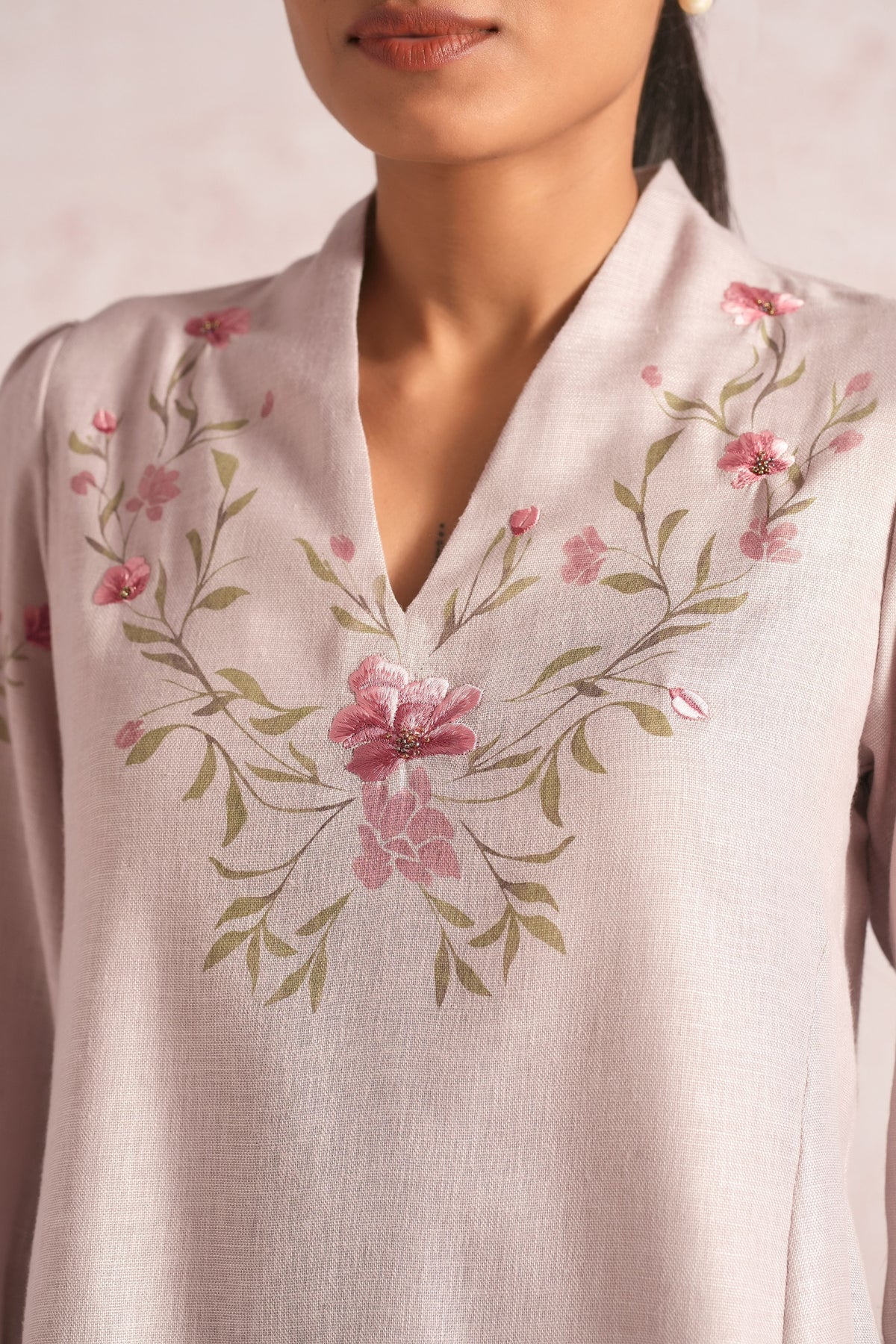 Blush  Tree Mauve Co-ord Set