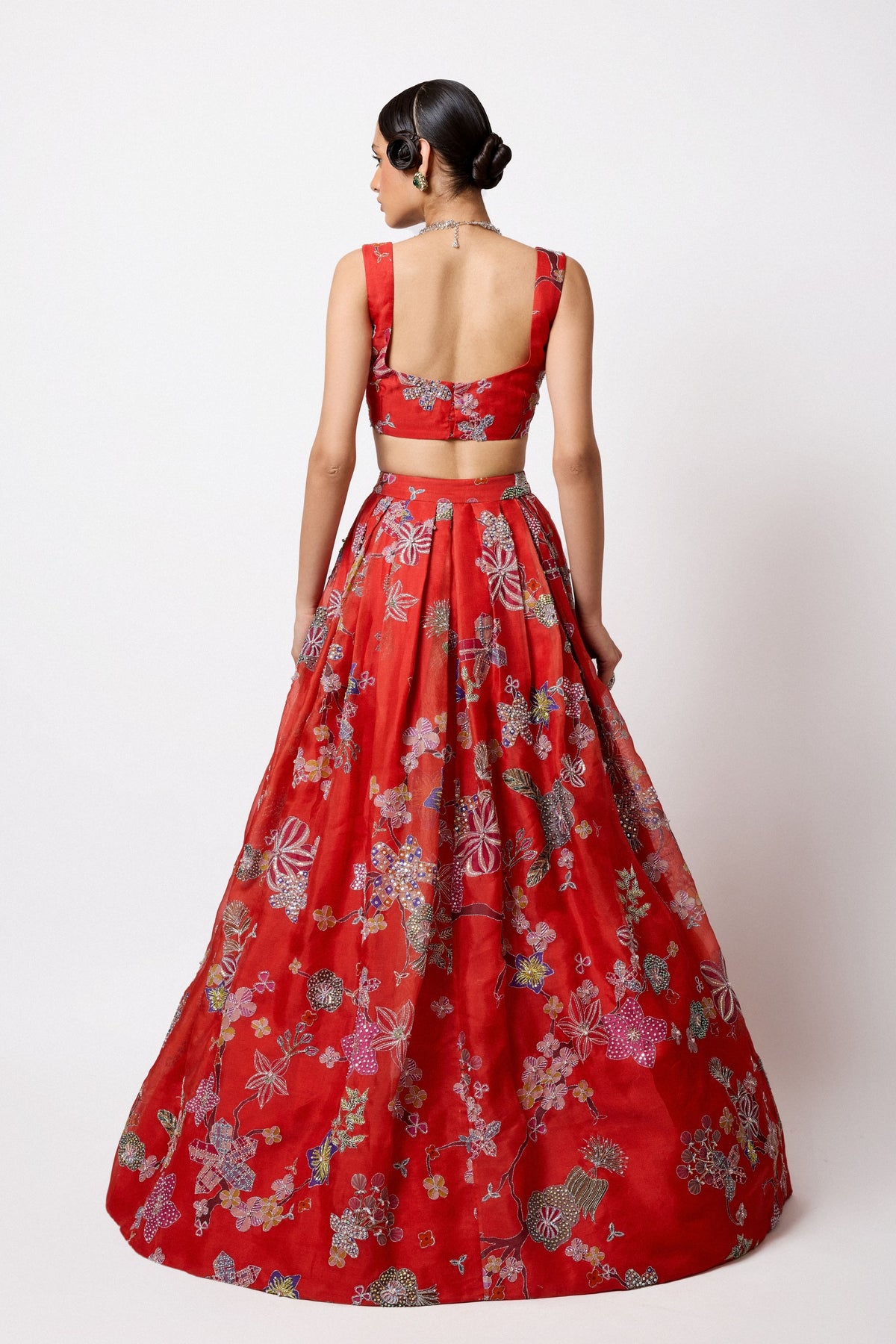 Ambrosia Pleated Lehenga Set