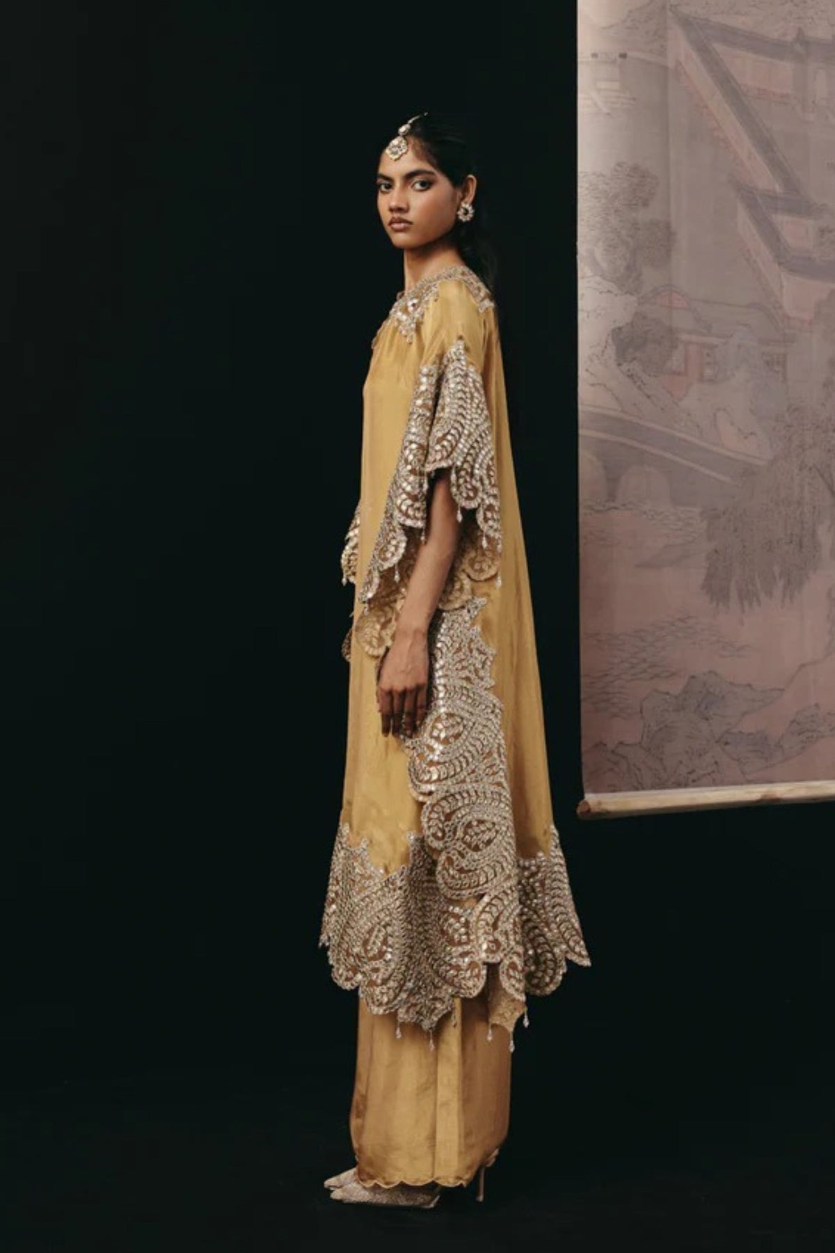 Golden Scallop Palazzos