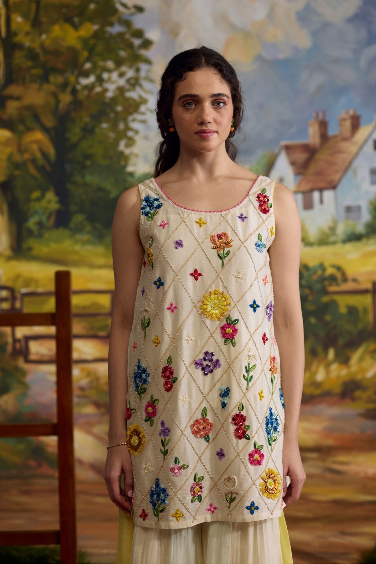 Lumina Floral Kurta